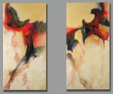 Dafen Oil Painting on canvas abstract-set148